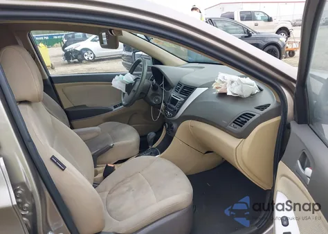 2014 Hyundai Accent Gls from USA, damaged, VIN KMHCT4AE7EU619714